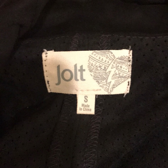 NWT Black suede fringe vest - Picture 3 of 5